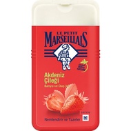 เจลอาบน้ำ Le Petit Marseillais Shower Gel Strawberry แบรนด์จากประเทศฝรั่งเศส ขนาด 250 ml (พร้อมจัดส่