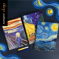Seat A4 Coil Notes (Horizontal Line) -Van Gogh/Coffee TAAZE Reading Book Life Online Bookstore