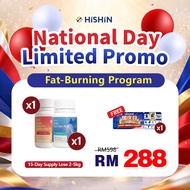 【OFFICIAL】Hishin XLite Plus 早燃晚排 Fat-Burning & Detox Capsules – Kawalan Lemak & Detoks Semulajadi