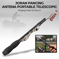 (COD) DERUI JORAN PANCING ANTENA PORTABLE TELESCOPIC 1.5 M [BISA COD] JORAN MURAH CASTING FULL TERBA