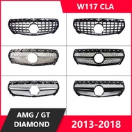 Mercedes W117 CLA180 CLA200 CLA250 CLA45 GT AMG DIAMOND Grill 2013-2018