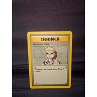 Pokemon TCG Professor Oak / Base set single card / 1999 Game freak