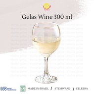 Nadir Celebra Wine Glass 300 ml/Goblet Glass/Foot Wine Glass/Foot Glass/Restaurant Glass/Nadir Celeb