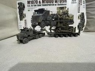 Takom 三花 1/72 M1070+M1000+D9R 重型戰術拖車含板車及推土機 現貨 手工組裝塗裝完成品