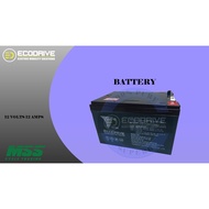 Agad na nagpapadala ECODRIVE BATTERY 12 VOLTS 12 AMPS