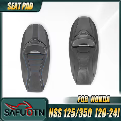 One Piece Retro Seat Cushion For Forza 125 350 NSS 2020-2024 Motorcycle Front Driver Rear Passenger 
