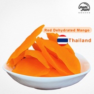 Dehydrated Thailand Red Mango Slice / Buah Manga Merah Kering Thailand