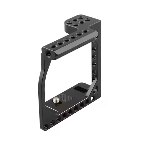 SZRIG Camera Cage Rig With Shoe Mount Adapter For DSLR Cameras Sny A6000 / A6300 / A6400 / A6500 & C
