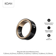 MOMAX แหวนอัจฉริยะ 1-Sense Active Smart Ring ติดตามสุขภาพตลอด 24 ชม. / สี Black + Rose Gold
