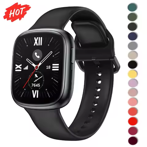 Sports Official Silicone Strap For Honor Watch 4 SmartWatch Replacement Comfortable Wristband For Hu