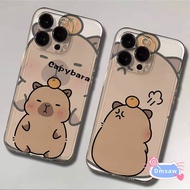 Cute Capybara Cover For Vivo iQOO Z9 Turbo+ Z9X Z8 Z8X Z7X Z7i Z6 Z6X Z5 Z3 Z1 Z1X U5X U5 U5E U3 U1X