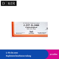 L-Vit D3 1000 Box 30 tablet Vitamin D3 1000 IU/