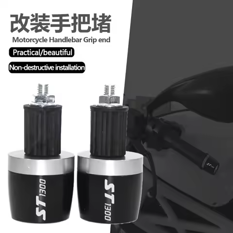 7/8'' 22mm For Honda ST1300 ST 1300 ST1300A ST1300 A CNC Aluminum Motorcycle Handlebar Counterweight