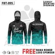 Custom full printing long sleeve mancof maniak fishing Jersey FBT-095