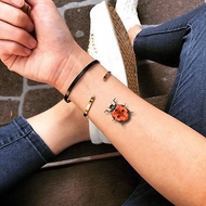 OhMyTat 瓢蟲甲蟲 Ladybug 刺青圖案紋身貼紙 (2 張)