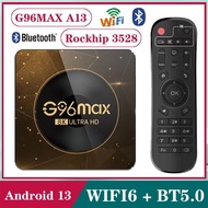 y8 G96 MAX RK3528 13 Smart TV BOX 2.4G/5G 6 BT 5.0 Global Media Player Set Top Receiver 64GB 32GB 16
