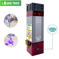 LASER TREE 80W Laser Module with Air Assist 10W Optical Power Blue Light TTL Laser Head for CNC Engr