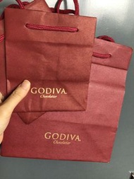 Godiva 紙袋（細/大）