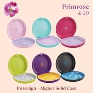 Invisalign Aligner & Retainer Case Clear Braces With Black Cloth Bag