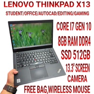 LAPTOP LENOVO THINKPAD X13 CORE I7 GEN 10 SUPERFAST