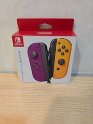【Nintendo 任天堂】二手 NS Switch  Joy-con Joycon 原廠 左右手把 電光紫 電光橘 紫橘 9成新