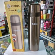 112959 Prima II 1-liter Vacuum Flask, Zebra Water Thermos, Made in Thailand, SUS 304 Thermos Bottle