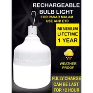 BIGSALES Rechargeable Outdoor 80W LED Light Bulb Emergency Lighting Bazaar / Lampu Pasar Malam / Baz