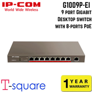 IP-COM 9 port Gigabit Desktop switch with 8-ports PoE G1009P-EI