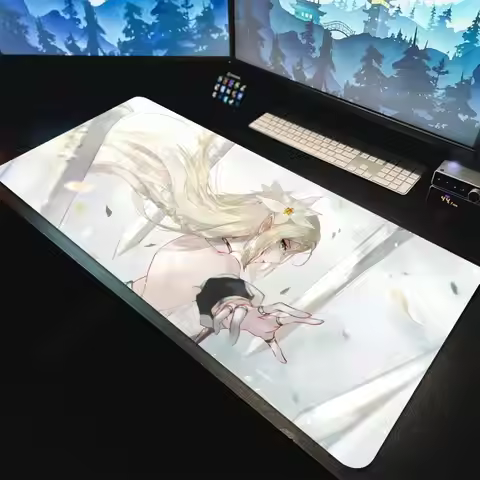 E_epic S_seven XL 1200x600 Mouse Pad 5mm Thicking Office Keyboard Pad Large Gaming Compute Aesthetic