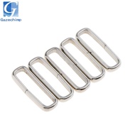 [Gazechimp] 5 Pieces 18mm-24mm Metal DIY Watch Strap Retainer Ring Strap Loop Hoop Holder Buckle