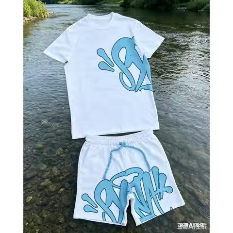 2026 Fashion Central Cee Clothes Casual Summer T-Shirt Shorts Suit Women's Men's Clothing Outfit Tee