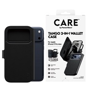 CARE by PanzerGlass Feature Tango Two-in-One Wallet Case for iP 17 Pro / 17 Pro Max- Black