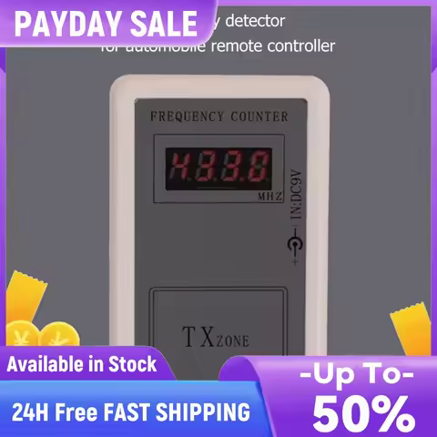 Handheld Car Key Frequency Meter Wireless Frequency Indicator Frequency Detector Auto Accessories