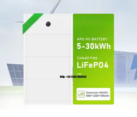 IP66 APX High Voltage Battery 5kWh 10kWh 20kWh 30kWh Solar Storage Home Battery