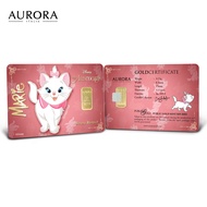 DISNEY X AURORA ITALIA (0.25g) 999.9 The Aristocats Marie Limited Edition Gold Bar 猫儿历险记玛丽猫 纯金足金片
