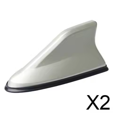 Shark Fin Antenna Auto Radio Signal ABS Piano Paint Waterproof Rubber Car Antenna for Vehicle Roof D