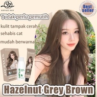 Tidak perlu pemutih cat rambut 200ML wanita hamil dapat menggunakannya, secara efektif menutupi uban