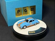 PGM 1:64合金全開模型！經典老爺車356，第3批預售中。Gulf 63號，普通版豪華版各限量999台，截單日期5月15星期1。