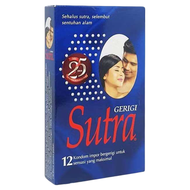 Kain Sutra Biru Gerigi 12 pcs -  Lembut Nyaman
