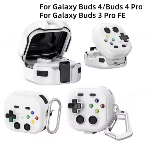 2026 For Buds 4/4 Pro Buds 3/Buds 3/Buds 3 Pro Game Cover Rugged TPU Shell For Samsung Galaxy Buds3 