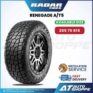 Radar Renegade AT5 15" Tyre 205 70 R15 4X4 4WD (1 Tire)