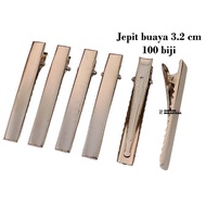 [ 100 Seeds ] 3.2 cm crocodile clip crocodile clip/ hair clip/