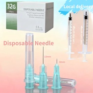 COD 10pcs/100pcs 32G Disposable beauty Needle 4mm/13mm can be used 1ml/ Luer Lock/Luer Slip syringe 