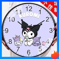 wall clock digital clock Kulomi, Sanrio Children's Cartoon Interior Decoration Wall Clock, Wall Clock, Wall Clock, Children's Study Wall Clock