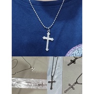 Chain necklace/Cross chain necklace/Cross motif necklace/fashion necklace price/dozen