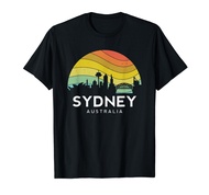 Sydney Australia Retro Vintage Flag Outback Melbourne Mate T-Shirt