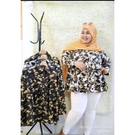 Blause Camouflage PLUSSIZE