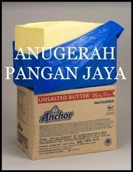 G-21 Anchor Unsalted Butter 25Kg Grab Gosend Stock