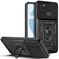 For OPPO Realme C21Y Case Slide Camera Armor Phone Cases For Realme C25Y C21 Y RealmeC25Y C 21Y Meta