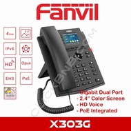 Fanvil X303G Enterprise IP Phone (Color, Gigabit, HD Voice & PoE)